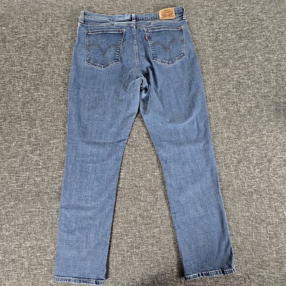 Levis Classic Straight Women's Medium Wash Jeans Size 31 - Picture 2 of 7